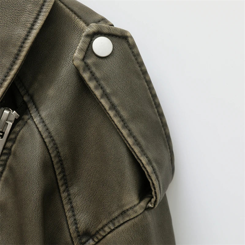 Pia | Versatile Quality Leather Jacket