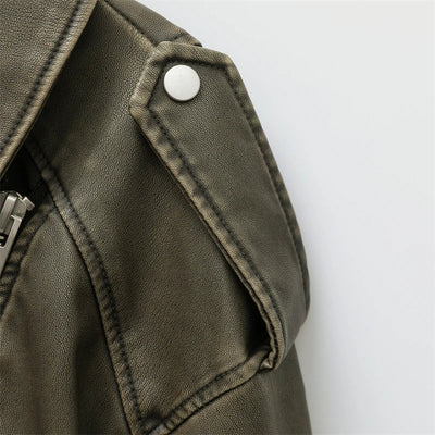 Pia | Versatile Quality Leather Jacket
