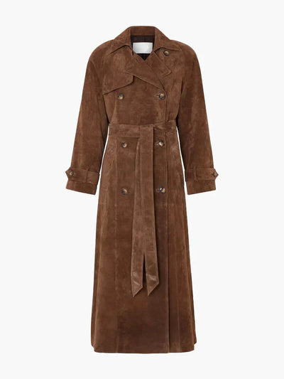Robinson™ | Suede Trench Coat