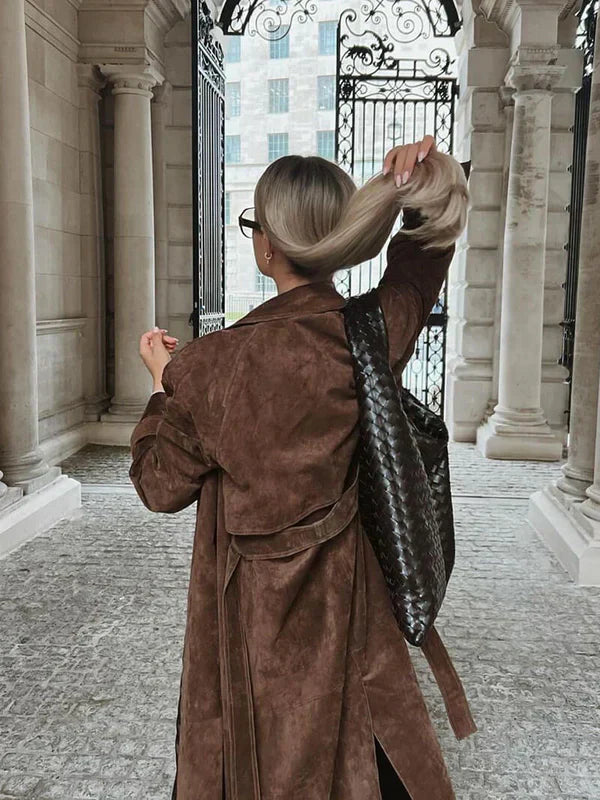 Robinson™ | Suede Trench Coat