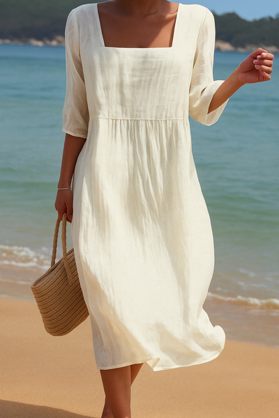 Lunelle – Casual Linen Dress