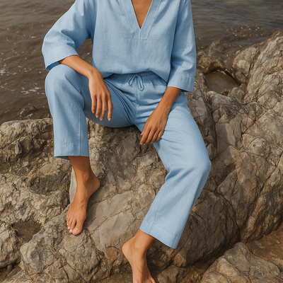 Eloise | Linen Summer Trousers