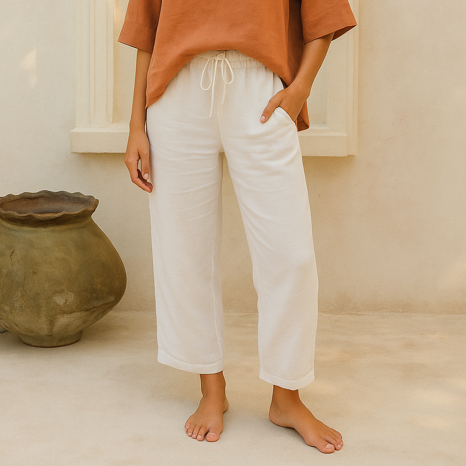 Eloise | Linen Summer Trousers