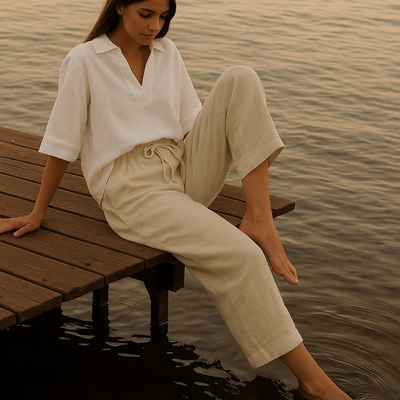 Eloise | Linen Summer Trousers