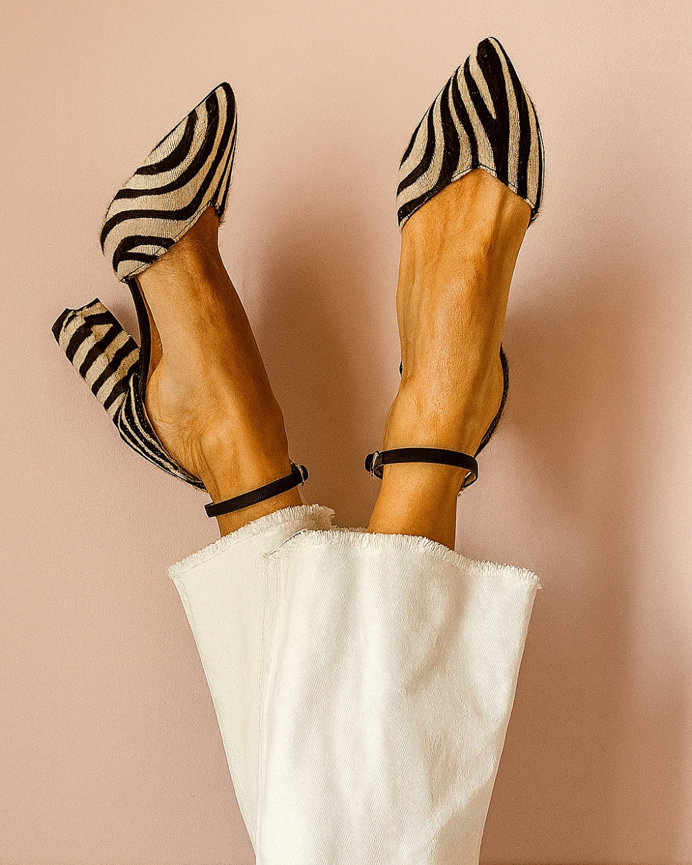 Tovira – Block Heel Pointed Toe Sandals