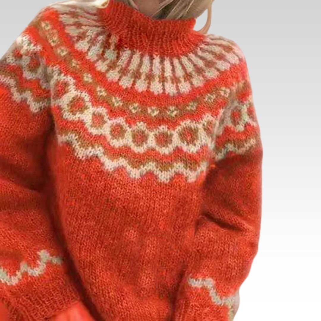 Olivia | High Neck Jumper