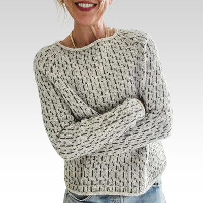 Vittoria | Elegant Grey Sweater