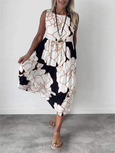 Gwendolyn | Chic Sleeveless Maxi Dress