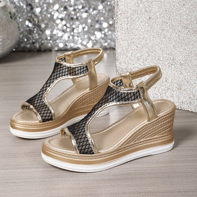 Émiline | Orthopaedic Sandal with Wedge Heel