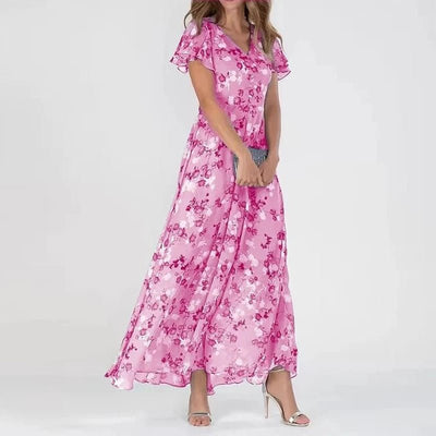 Kaitlyn | Chic Floral Maxi Dress