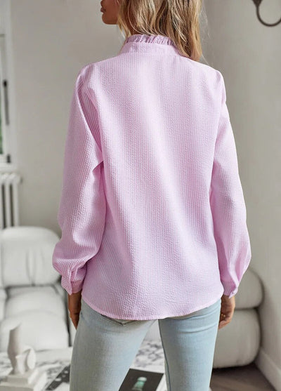 Edith | Chic Blouse with Romantic Ruffles