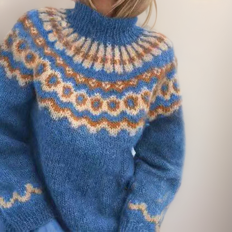 Olivia | High Neck Jumper