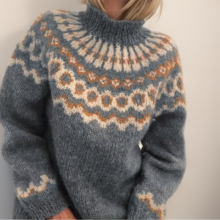 Olivia | High Neck Jumper