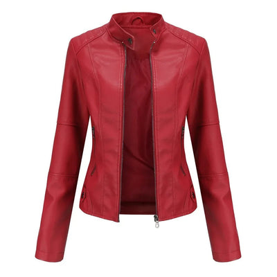 Pia | Elegant and Stylish Leather Jacket