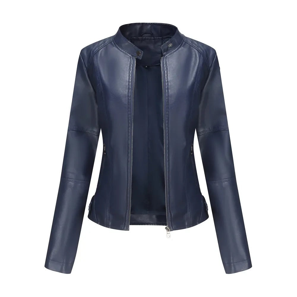 Pia | Elegant and Stylish Leather Jacket