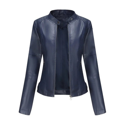 Pia | Elegant and Stylish Leather Jacket