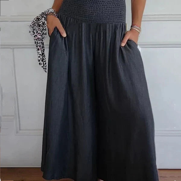 Annita | loose-fitting high-waisted pants