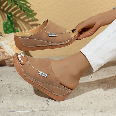 Comfortable Casual Wedge Heeled Sandals for Women